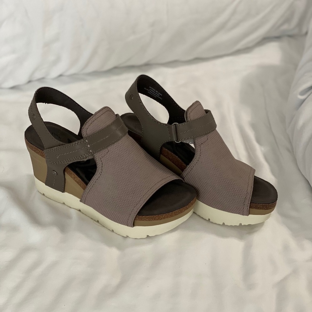 OTBT Waypoint wedge sandal in cacao
